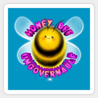 Bee governable. Sticker